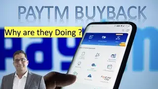 PAYTM BUYBACK | Why does Company Do Buy Back | One 97 Buy Back |