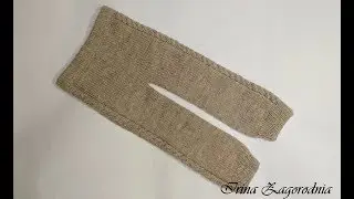 Knit children's pants knitting. Panties (leggings) from 0 to 4 years