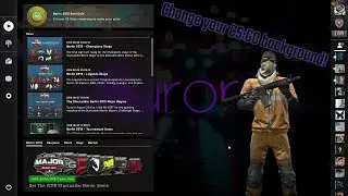 How to change your CS:GO background! [Working 2019 Panorama]