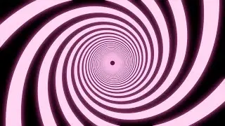Black and Pink SPIRAL. Video Loop