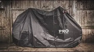 Bike Cover: PRO BIKE TOOL weatherproof bicycle cover – for Stationary or Travel Use