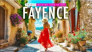 The hidden gem in Provence, France in Stunning 4K60 HDR Virtual Walking Tour | European Walking Tour