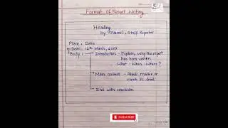 Report writing l report writing format l report writing class 11 l report writing in english 12