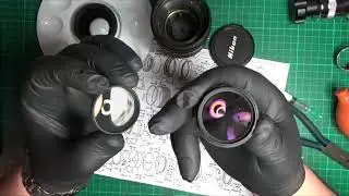 Nikon 35-70mm f2.8 Чистка проблемных линз,Repair cleaning lens
