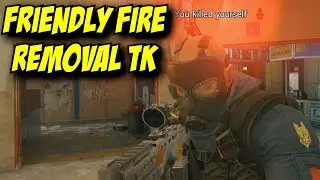 Rainbow Six Siege No More Friendly Fire Team Kill! Reverse Friendly Fire