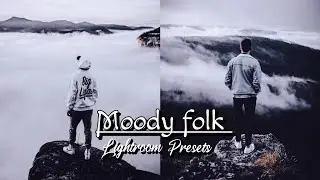 Moody Folk - Lightroom Mobile presets / Moody preset / Moody Filter / Moody Dark preset