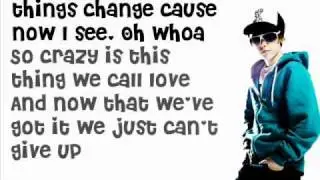 Overboard - Justin Bieber Ft.  Jessica Jarrell  (Lyrics on screen)