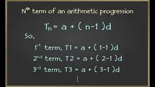 Arithmetic Progression | Python Programming |Programming Stars| 