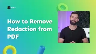 How to Remove Redaction from PDF