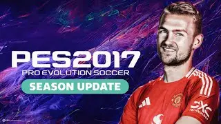 PES 2017 BEST PATCH 2025 UPDATE | الباتش الأسطوري لتحويل  بيس 2017 إلى بيس 2025 بمميزات خرافية