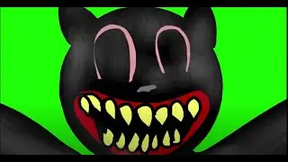 Cartoon Cat Jumpscare (Green Screen Effect)