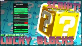 [New! 🍀] Lucky Block 🔥 No Linkvertise! Get All Gears / Reach OP 🔥 PC & Mobile! (2024)