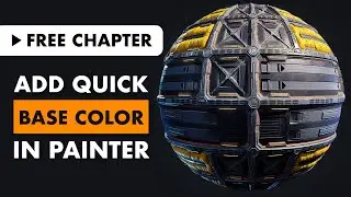 How to Add Quick Base Color in Substance Painter