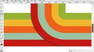 heathenX Inkscape Tutorials: episode 097 - Retro curves with pattern along path