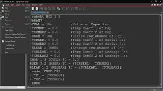 Developing Subcircuit Models using PSpice Model Editor