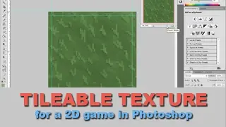 Creating tileable textures in Photoshop