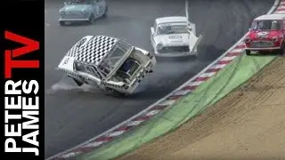 Peter James | Brands Hatch | High Speed Car Crash | Motor Racing
