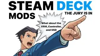 Steam Deck Mods - More Frames, Running Cooler and Quieter /w internal thermals  “the jury is in”
