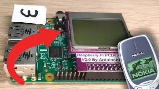 I put an old Nokia screen on my Raspberry Pi