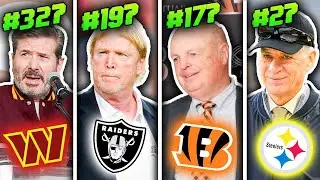 All 32 NFL Owners RANKED from WORST to FIRST for 2022...