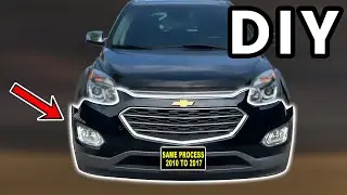 DIY 2010-2017 Chevrolet Equinox Front Bumper Removal | How To Remove Chevrolet Equinox Front Bumper