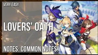 How to play Lovers' Oath (Genshin Impact) by Yu Peng Cheng on Tin Whistle (Tutorial)