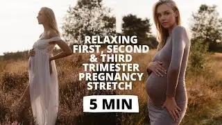 Pregnancy Stretch First, Second, Third Trimester Calm Relax / Nina Dapper
