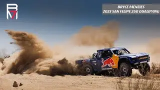 Bryce Menzies: 2023 San Felipe 250 Qualifying POV || 4K