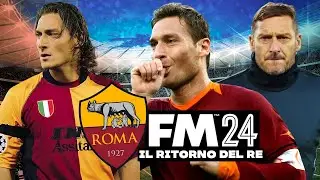 Francesco Totti RITORNA in SERIE A a 48 ANNI! - FOOTBALL MANAGER 2024