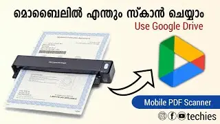 How To Scan Documents And Save as pdf Using Mobile Phone // Malayalam