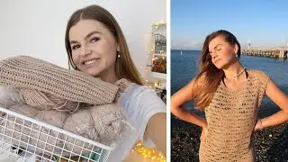 МОЯ ПРОФДЕФОРМАЦИЯ / НОВЫЙ ПРОЕКТ / ВЯЗАНОЕ ПЛАТЬЕ НА МОРЕ