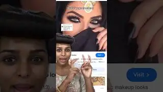 Trying “Arab” style pageant makeup (also yes, I know how it’s actually pronounced lol)