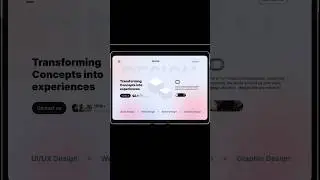 How to Design Landing Page | Speed Ui #shorts #figma