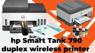 hp Smart Tank 790 duplex  wireless printer || All-in One| Reset To Setting printer error E02 E03 E05