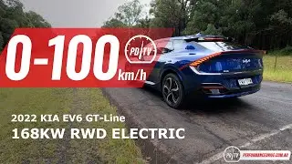 2022 Kia EV6 GT-Line (RWD) 0-100km/h & overview