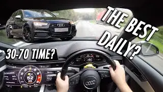 2018 Audi S4 AVANT DRIVING POV/REVIEW