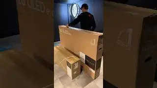 LG C4 77” inch OLED evo 4K HDR TV (2024) & Soundbar. Wall Mounting & Hidden Cables. 