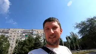 Город Угледар Донецкая область шахтерский небольшой городок где много ворон