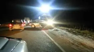 Женщина погибла в аварии в Калининском районе