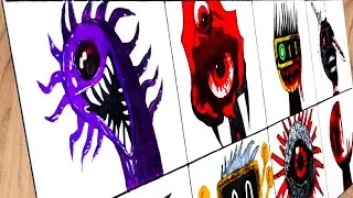 Drawing Incredibox Sprunki Phase 7 | BEHIND THE SMILES ( #incredibox #sprunki ) pt.2