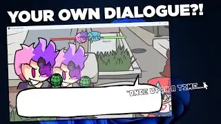 How to make CUSTOM DIALOGUE in Friday Night Funkin 0.3!