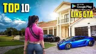 Top 10 Best OPEN WORLD Games for Android 2023 | High Graphics (Offline/Online)