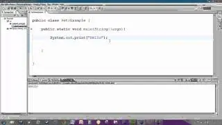 A Simple Java Program