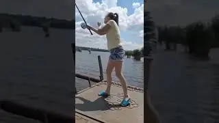 пипец что с удочкой😱 