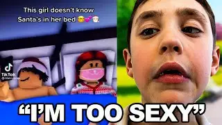 the cringiest roblox kid ever...