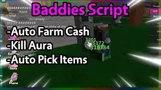 💅 Baddies Script | Auto Farm Cash, Kill Aura, Grab Items | Roblox Pc/Mobile Executor