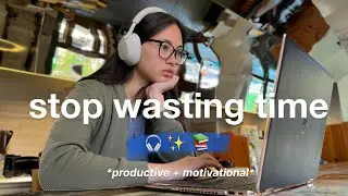 How I Stay Productive ✨🎧 Lazy reset + motivation, computer science @UBC