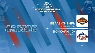 Евраз-Сибирь (Новокузнецк) — Бочкари 40+ (с. Бочкари) | Лига Будущих Чемпионов 40+ (09.05.2024)