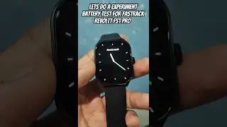 FASTRACK Revoltt FS1 pro | Battery drain test 