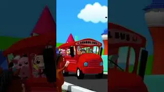 Колеса На Автобусе Песня На Русском #shorts #fun #rhymes #forkids #wheelsonthebus